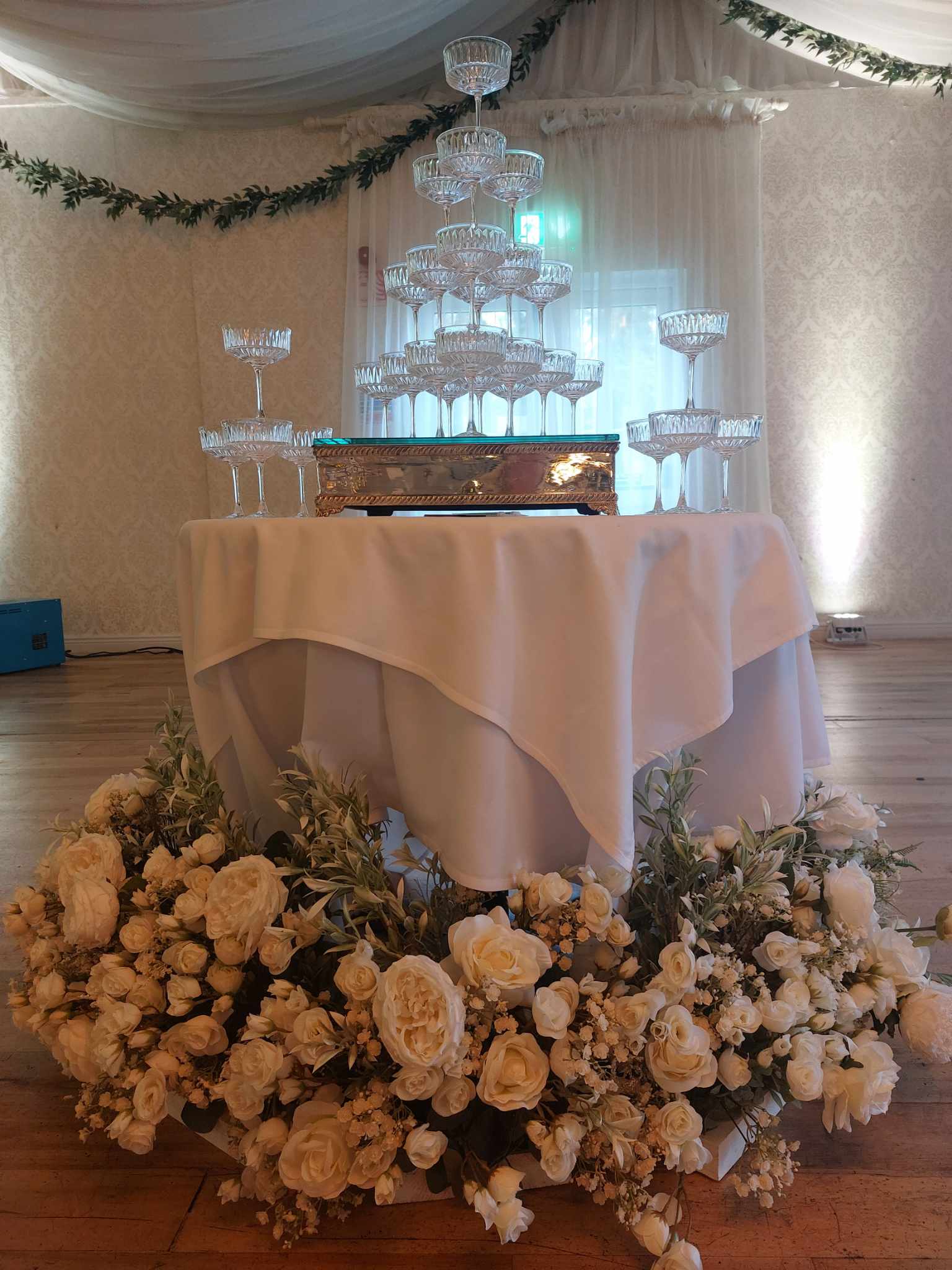 Wedding Champagne Tower